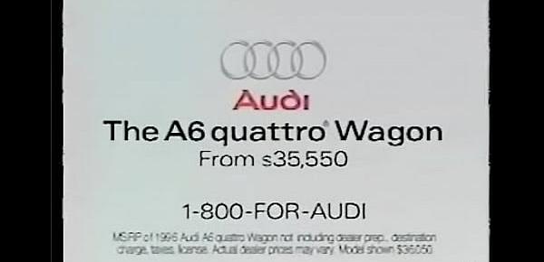  1996 Audi Quattro commercial nylon feet big car dismount